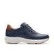 Clarks Lacing Shoes - Navy Leather - 766495E TIVOLI ZIP
